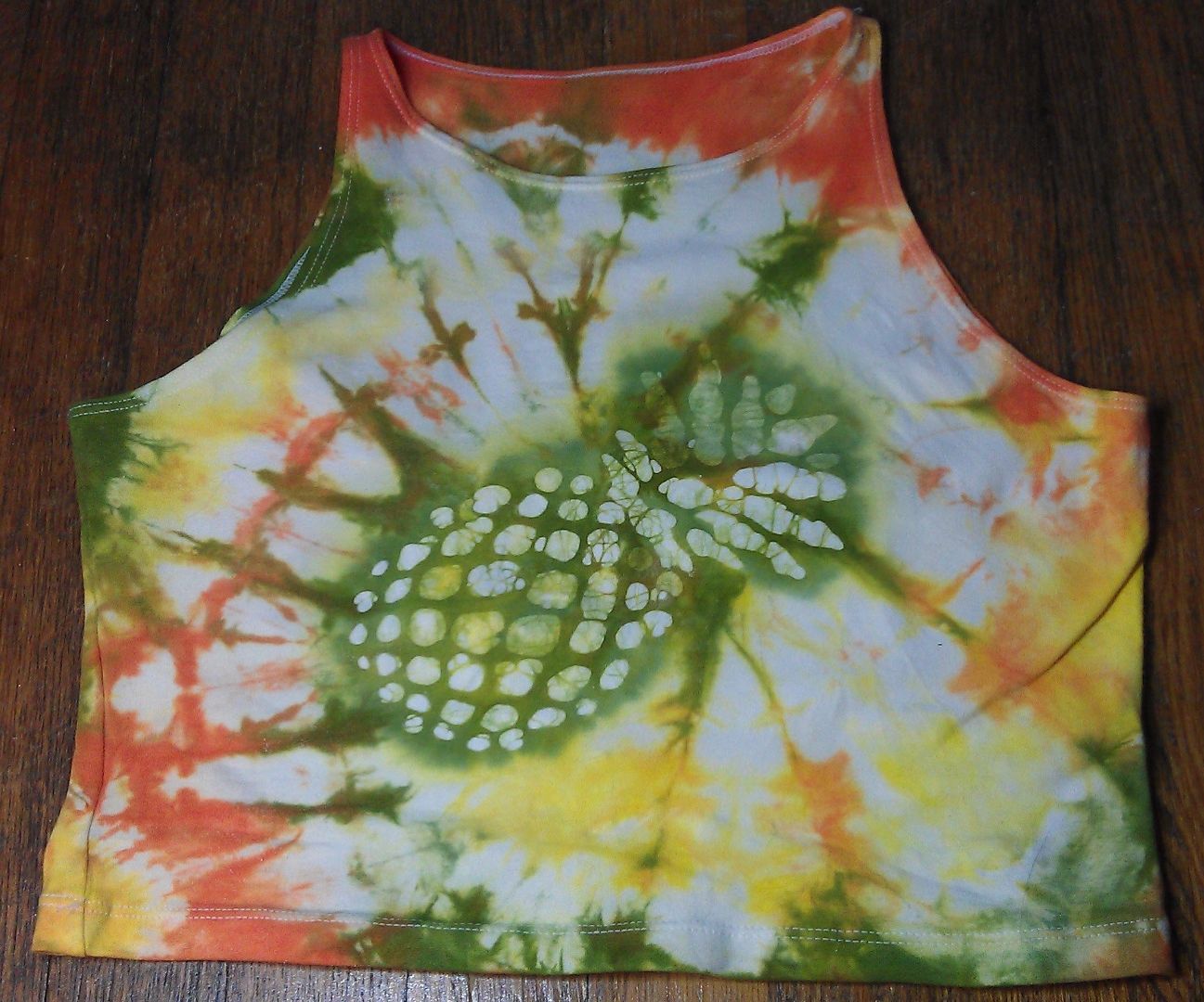 Liquid Blue Pineapple Spiral Tie-Dye T-Shirt