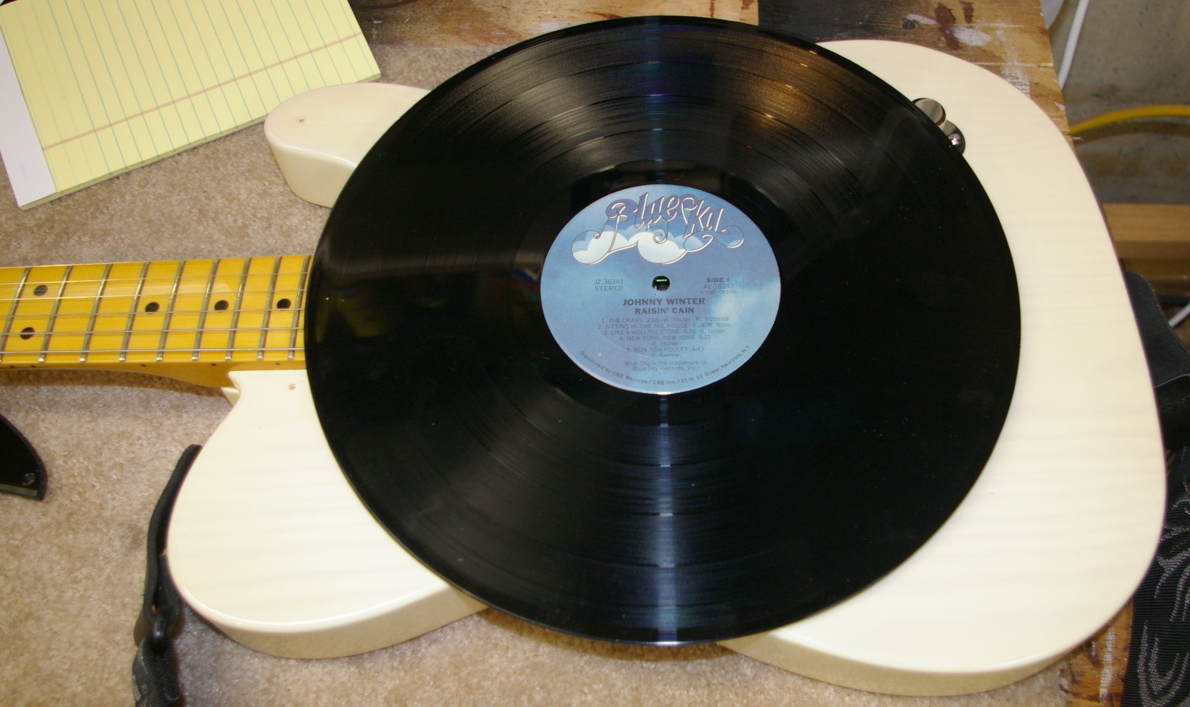 Vinyl Record Pickguard for Guitar 7 Steps (with Pictures) Instructables