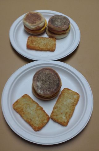 Brunch Copycat Egg Mcmuffins Done In A Toaster Oven 7 Steps