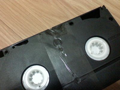 Preparing the VHS Tapes + Planning Your Lap Table Structure