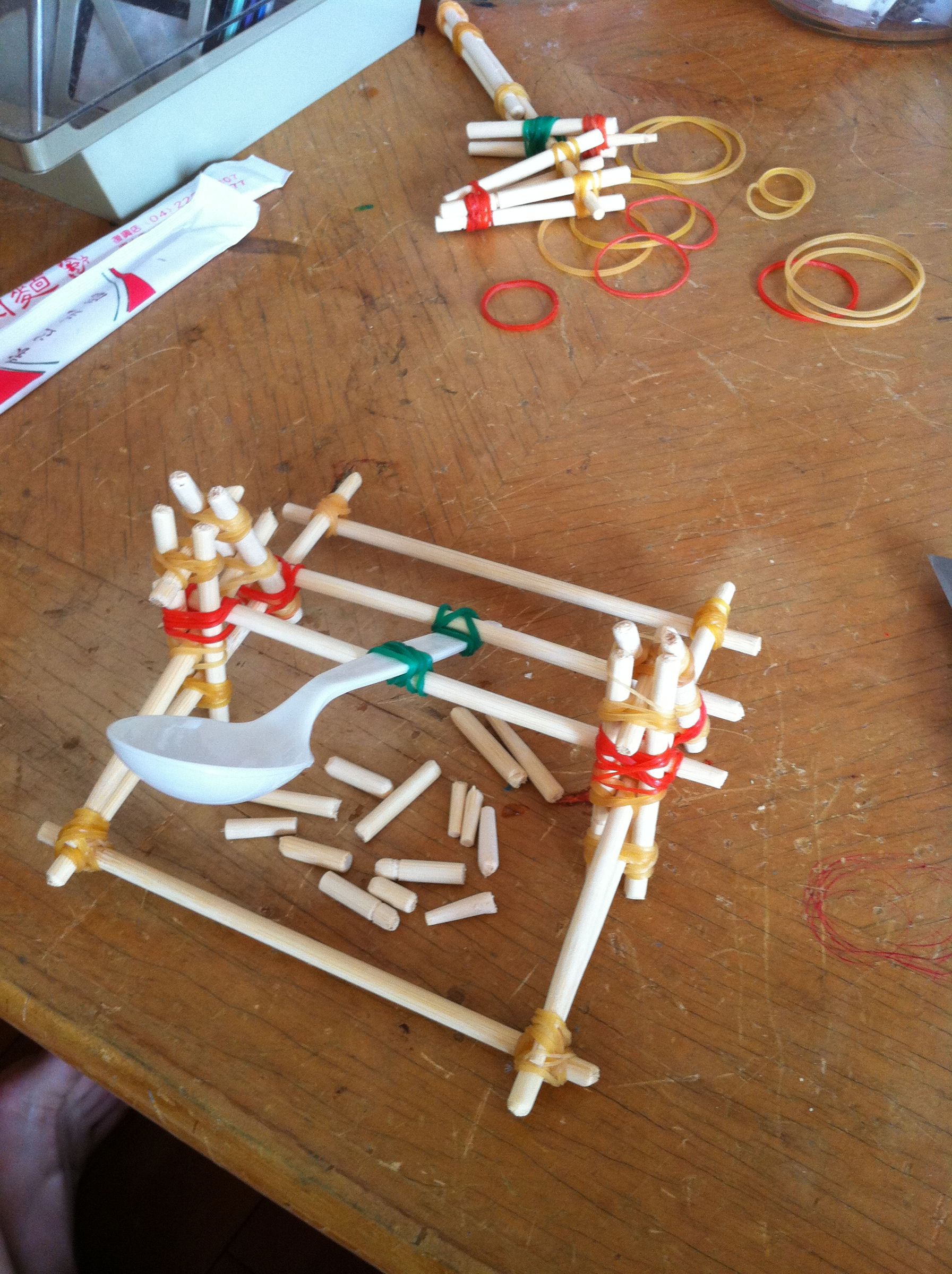 Chopsticks Catapult