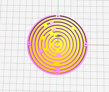 Circular Maze Generator (basic)