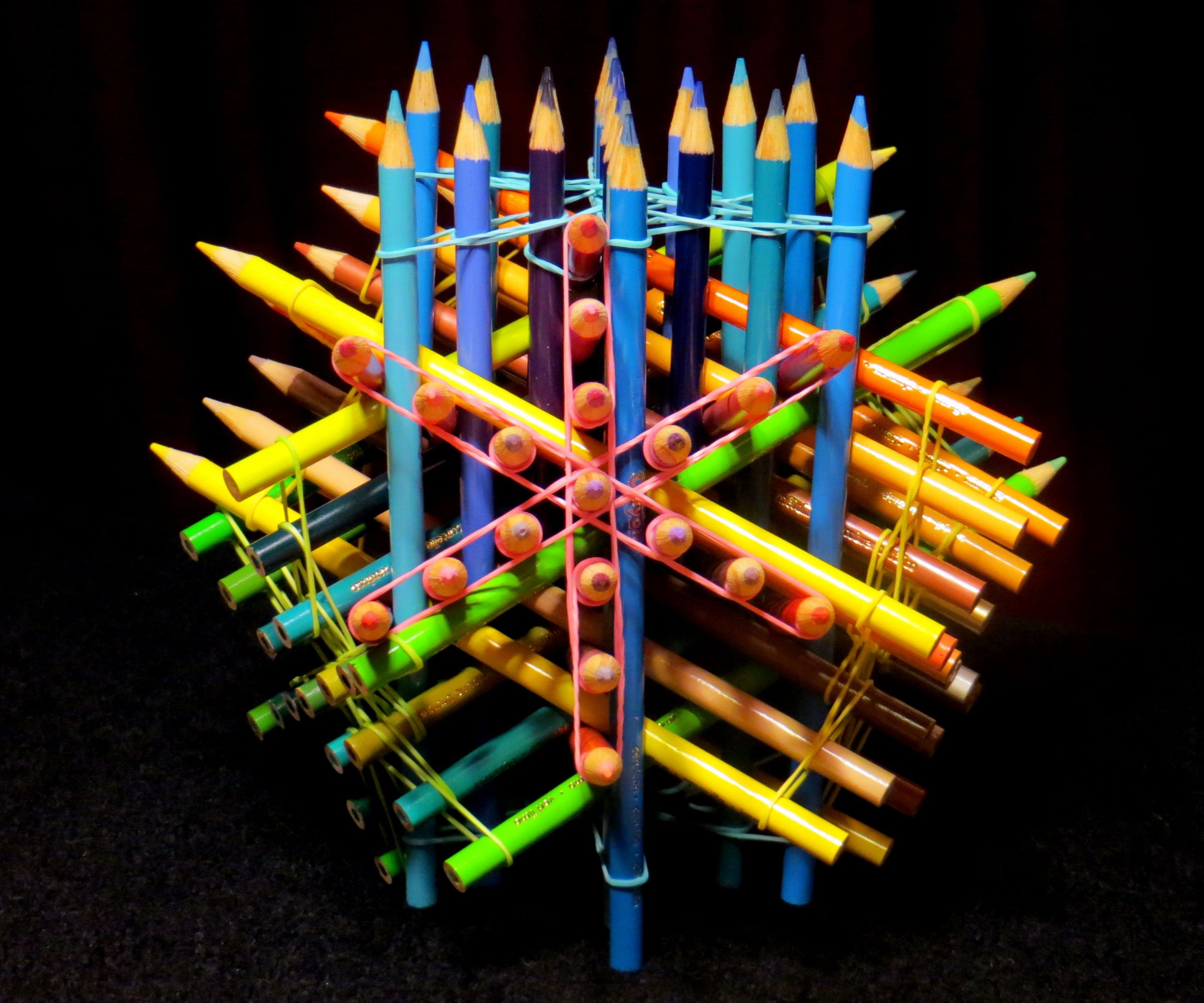 76 Pencil Sculpture