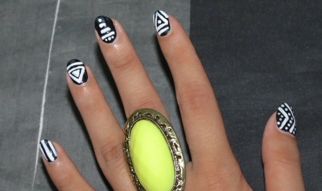 Tribal Inspired Nails..