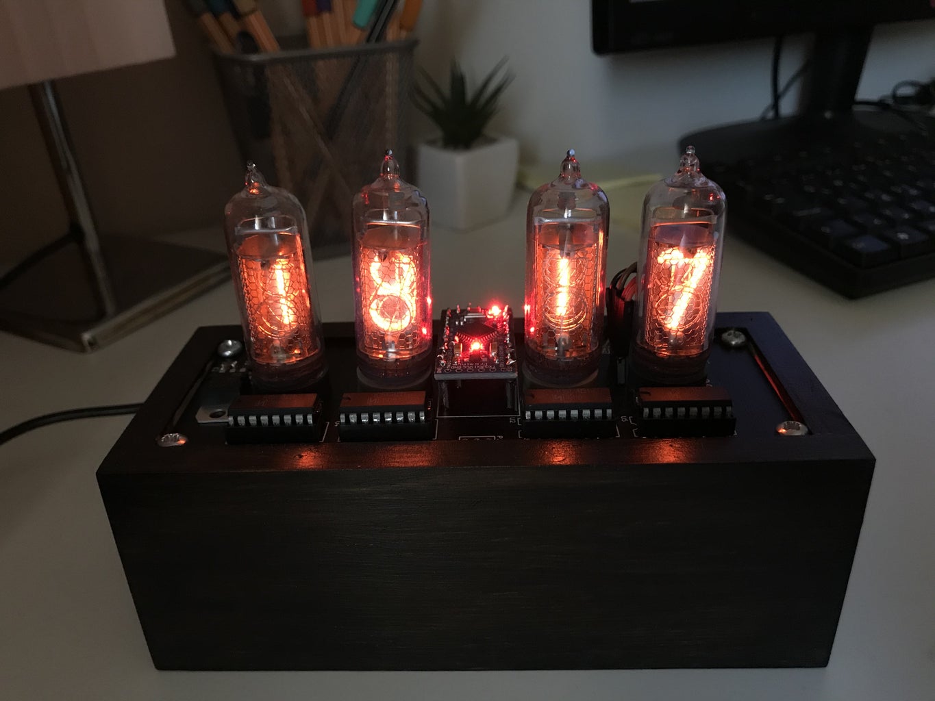 DIY IN-14 Nixie Clock : 4 Steps - Instructables