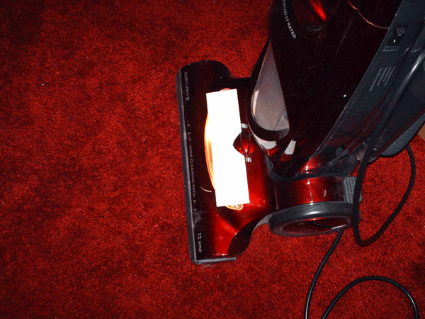 Quick Light Dampener for a Vacuum