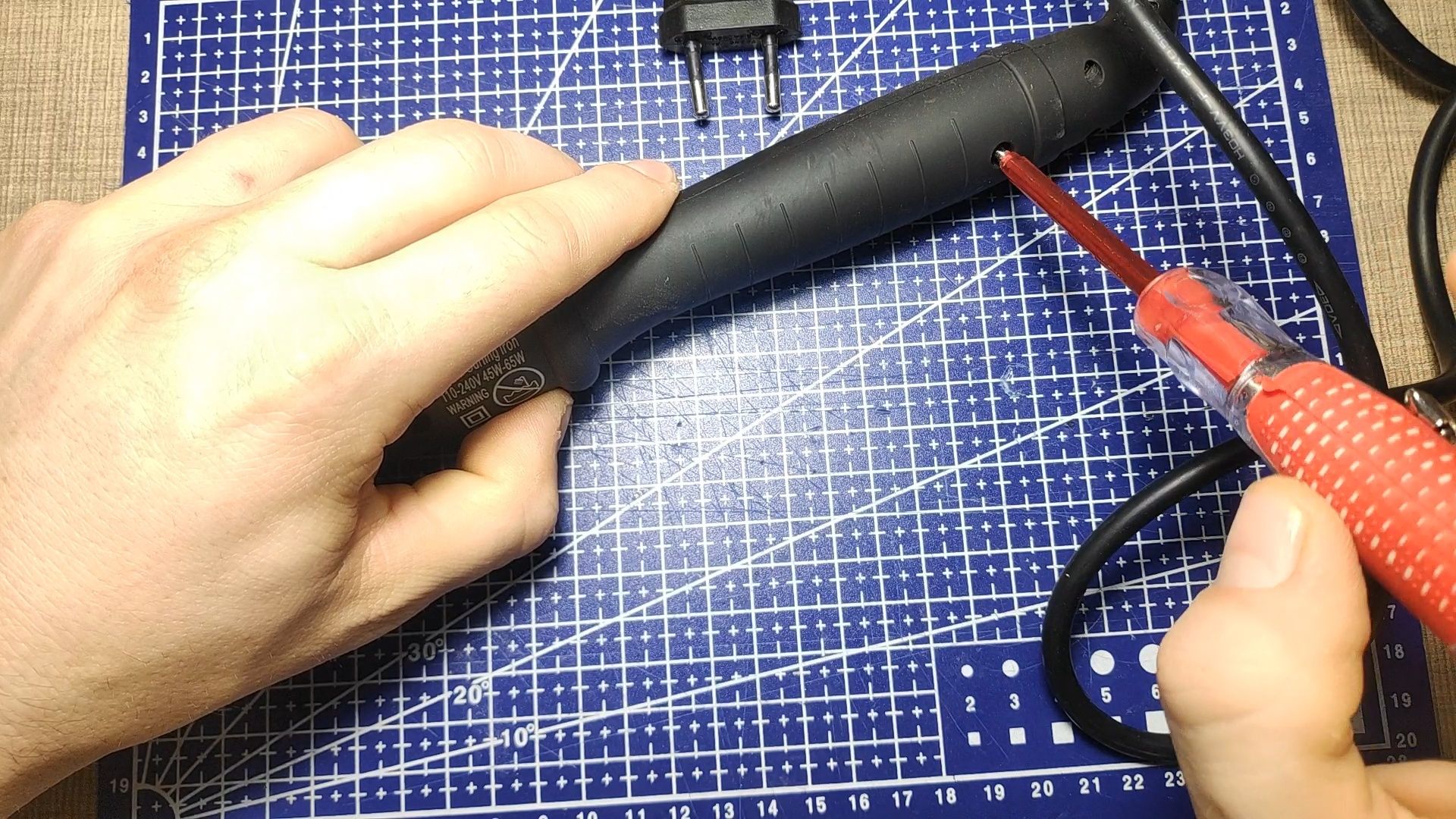 Curling Iron Repair Thyristor Diagnosis and Replacement 5 Steps