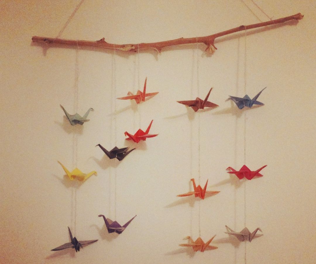 Origami Crane/ Bird Mobile