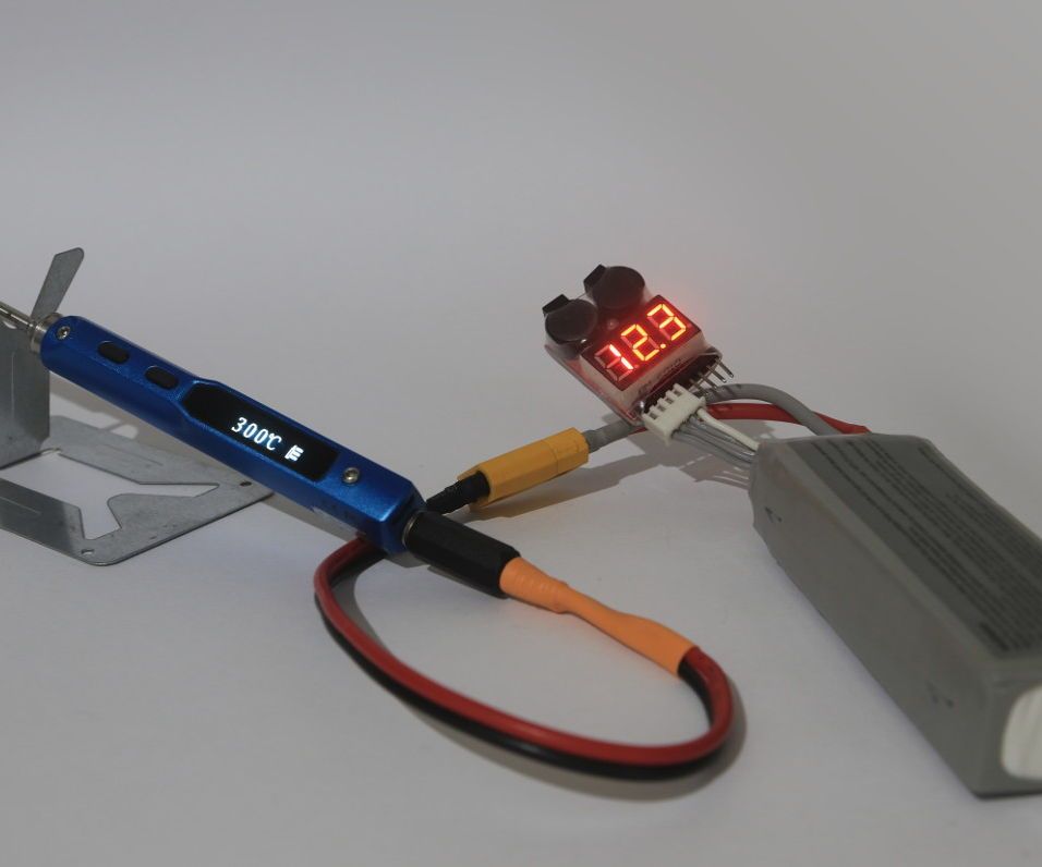 LiPo Drone Batteries Reuse: Project 1 - Portable Power for Soldering Iron