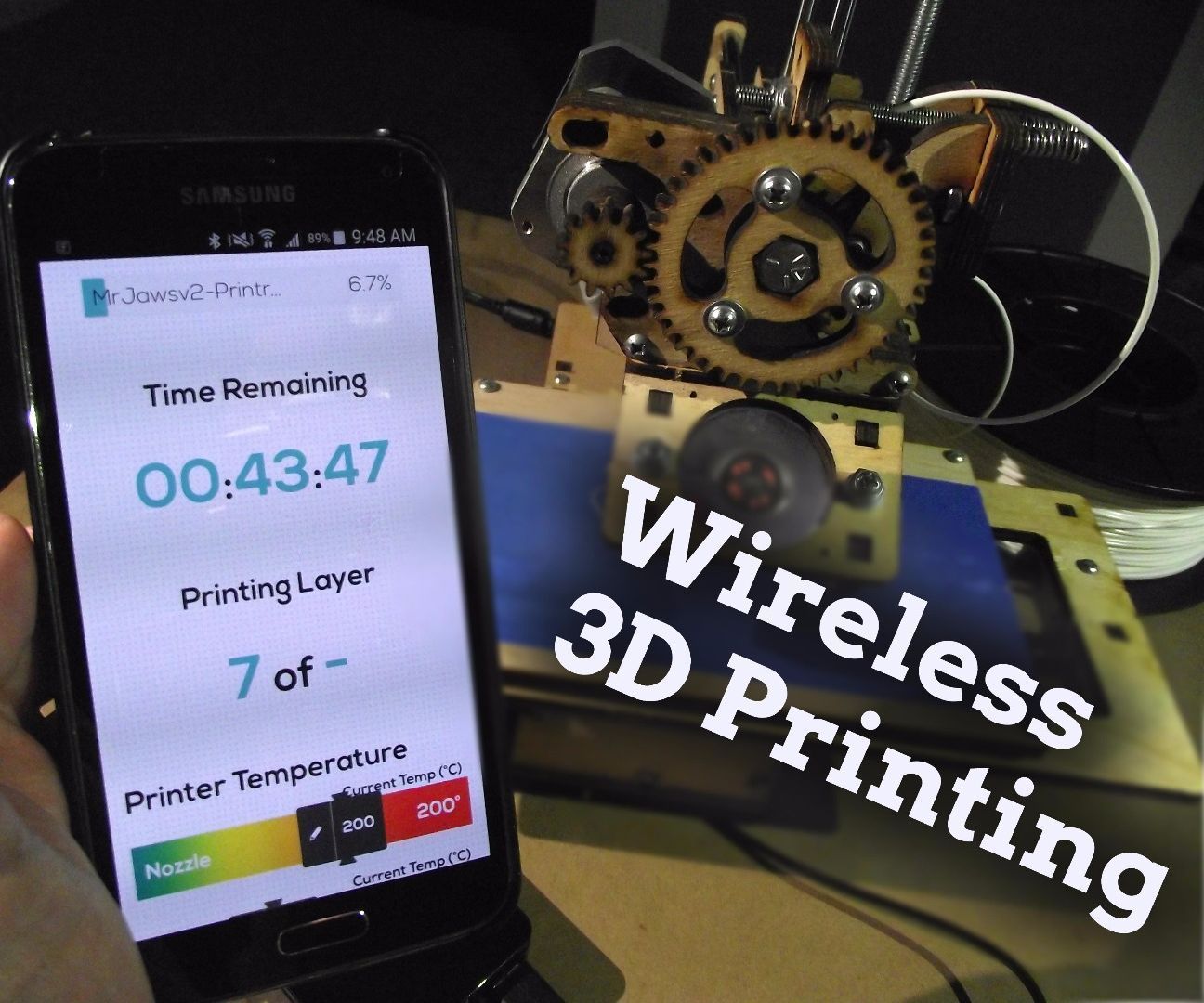 How to Control a 3D Printer With a Phone Via DIY AstroBox