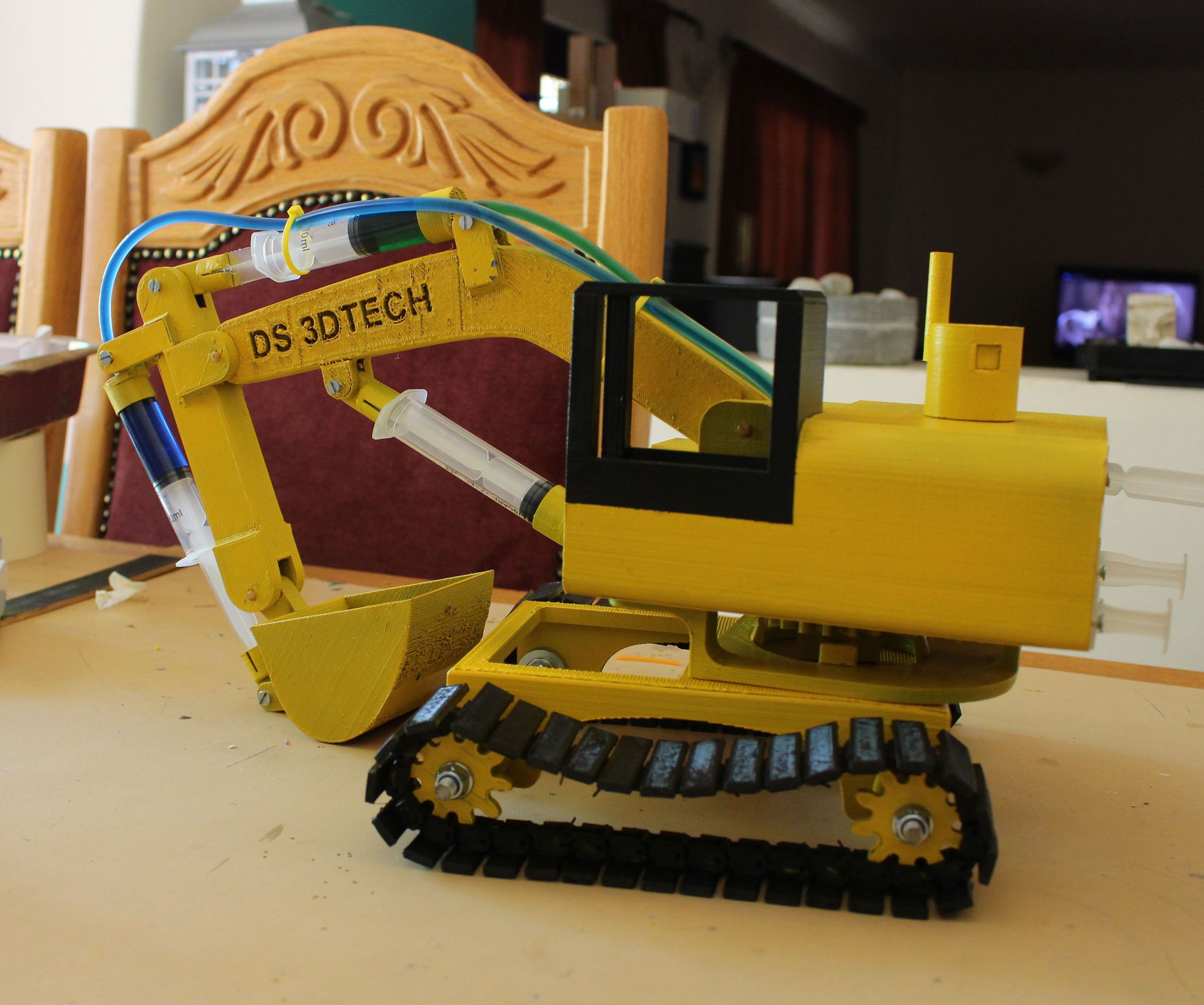 3D Printed Excavator 