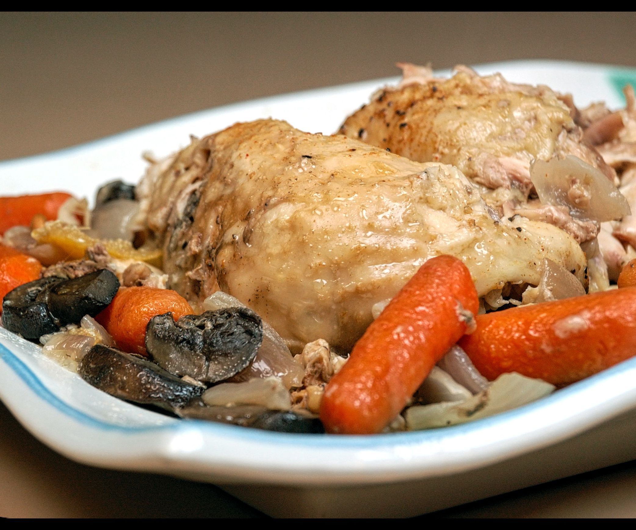 Preserved Lemon Slow Cooker Chicken