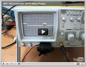 Interface Servo Motor With 8051 Microcontroller