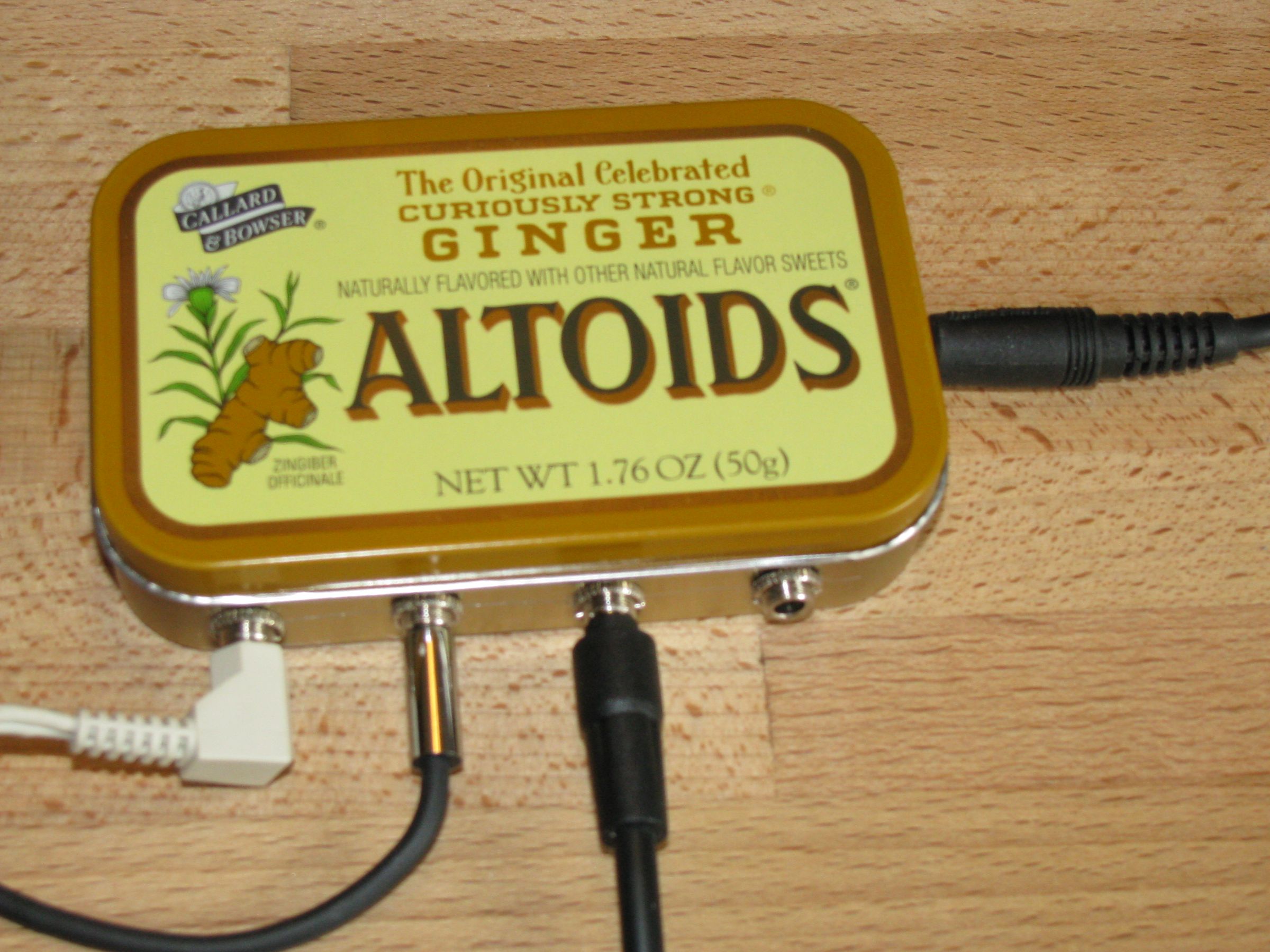 Altoids Tin 1/8" Stereo Mixer