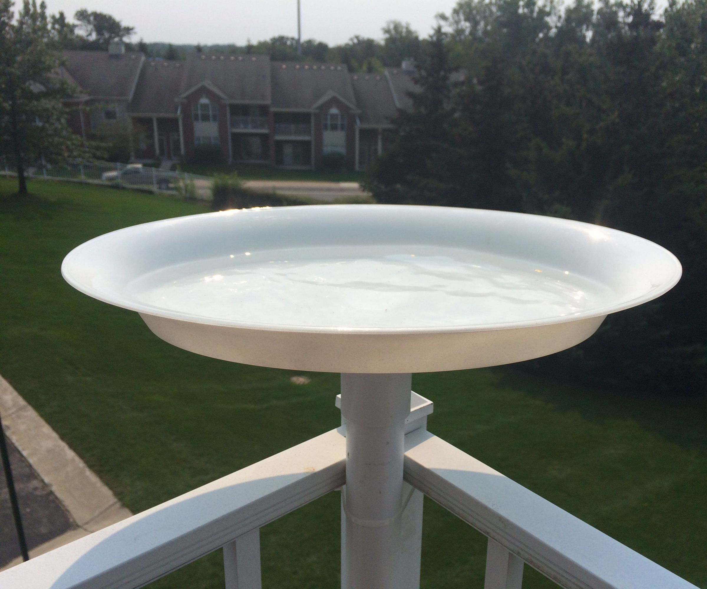 PVC Bird Bath