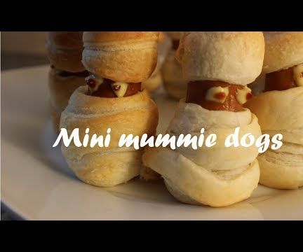 Mini Mummie Dogs Halloween Recipe