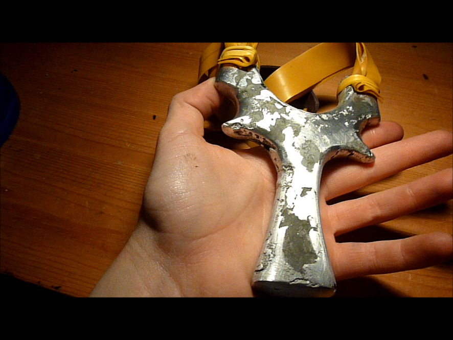 Casting an Aluminium Slingshot