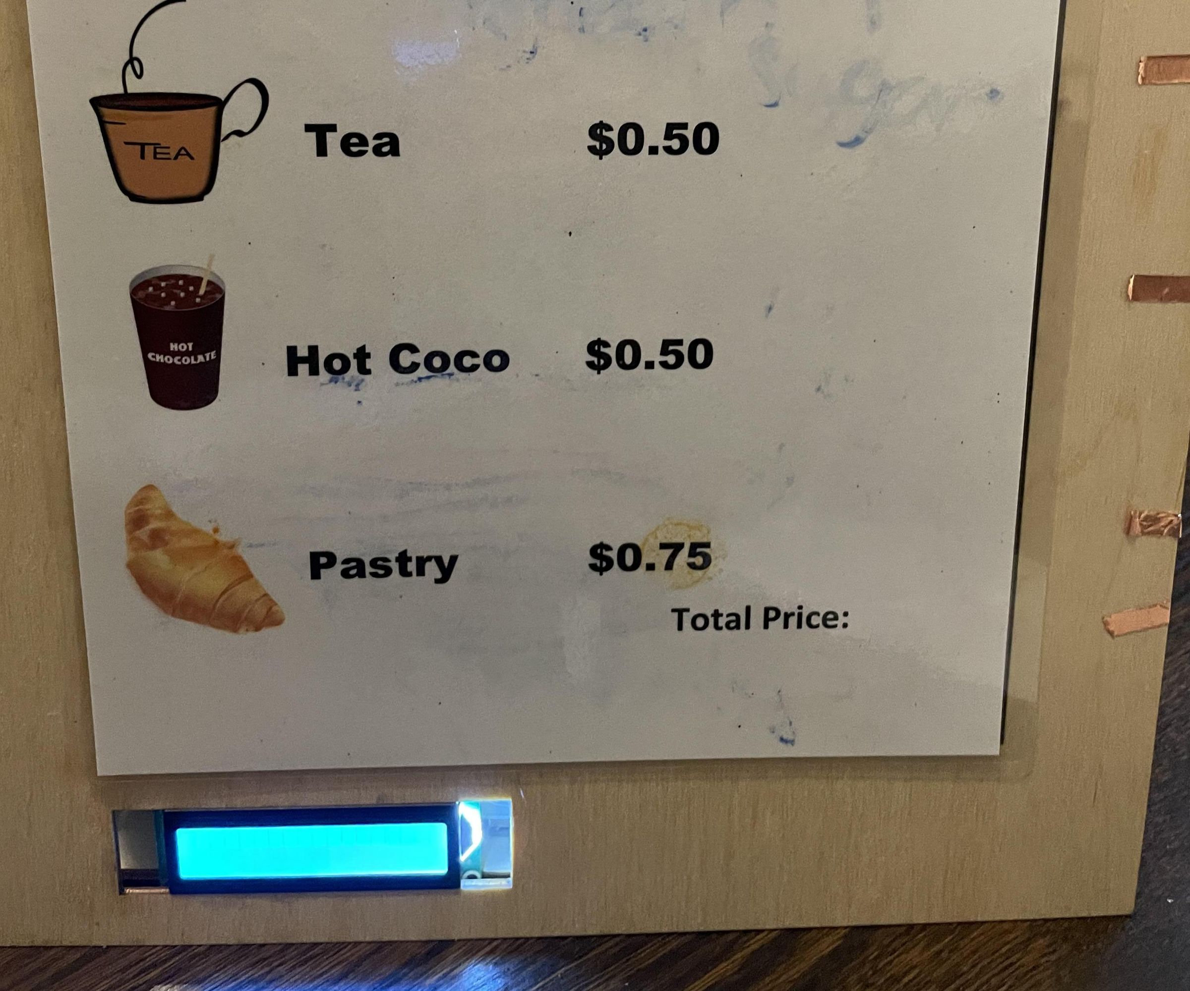 Interactive Menu