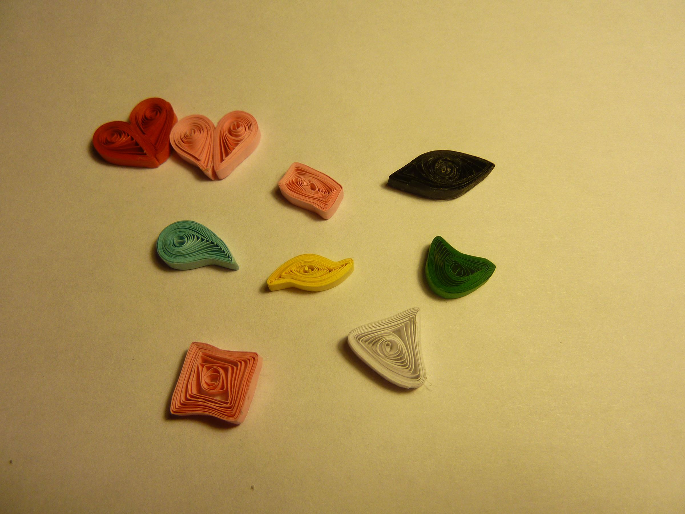 Important Basic Quilling Shapes + Heart 6 Steps Instructables