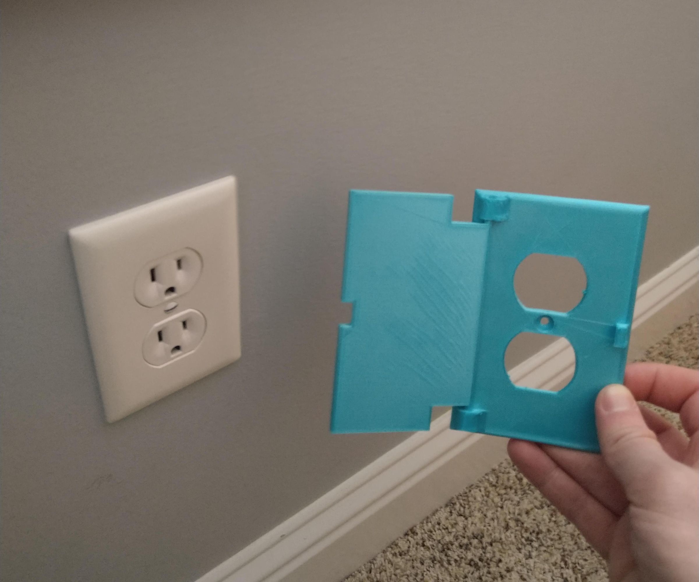 Child-Safe Outlet Cover