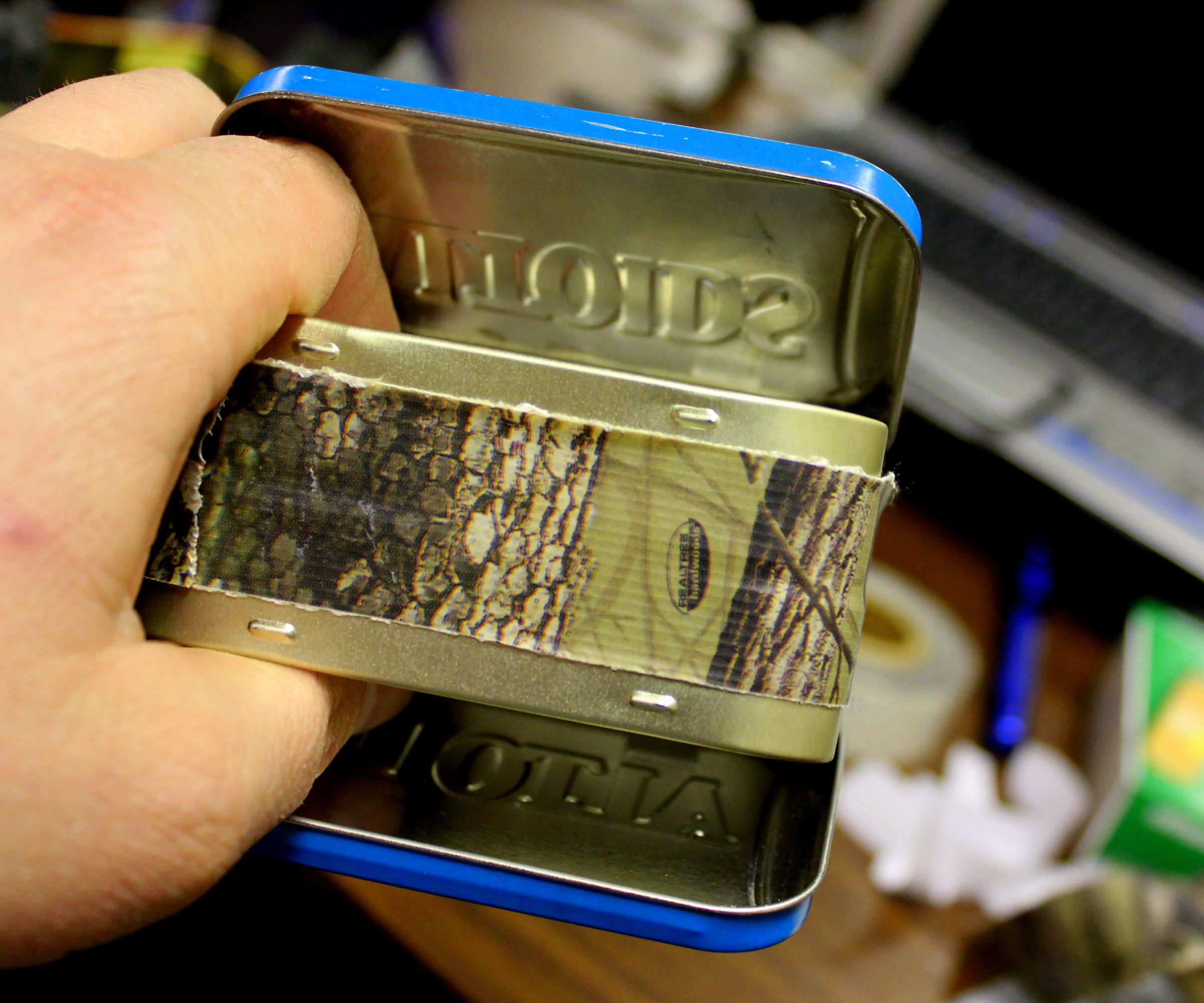 The Double Sided Modular Altoids Survival Tin
