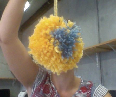 Laser Cut Pom Pom Pressure Sensors!