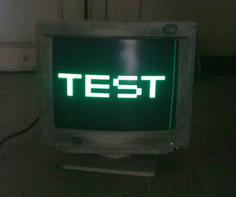 16F84A VGA Test