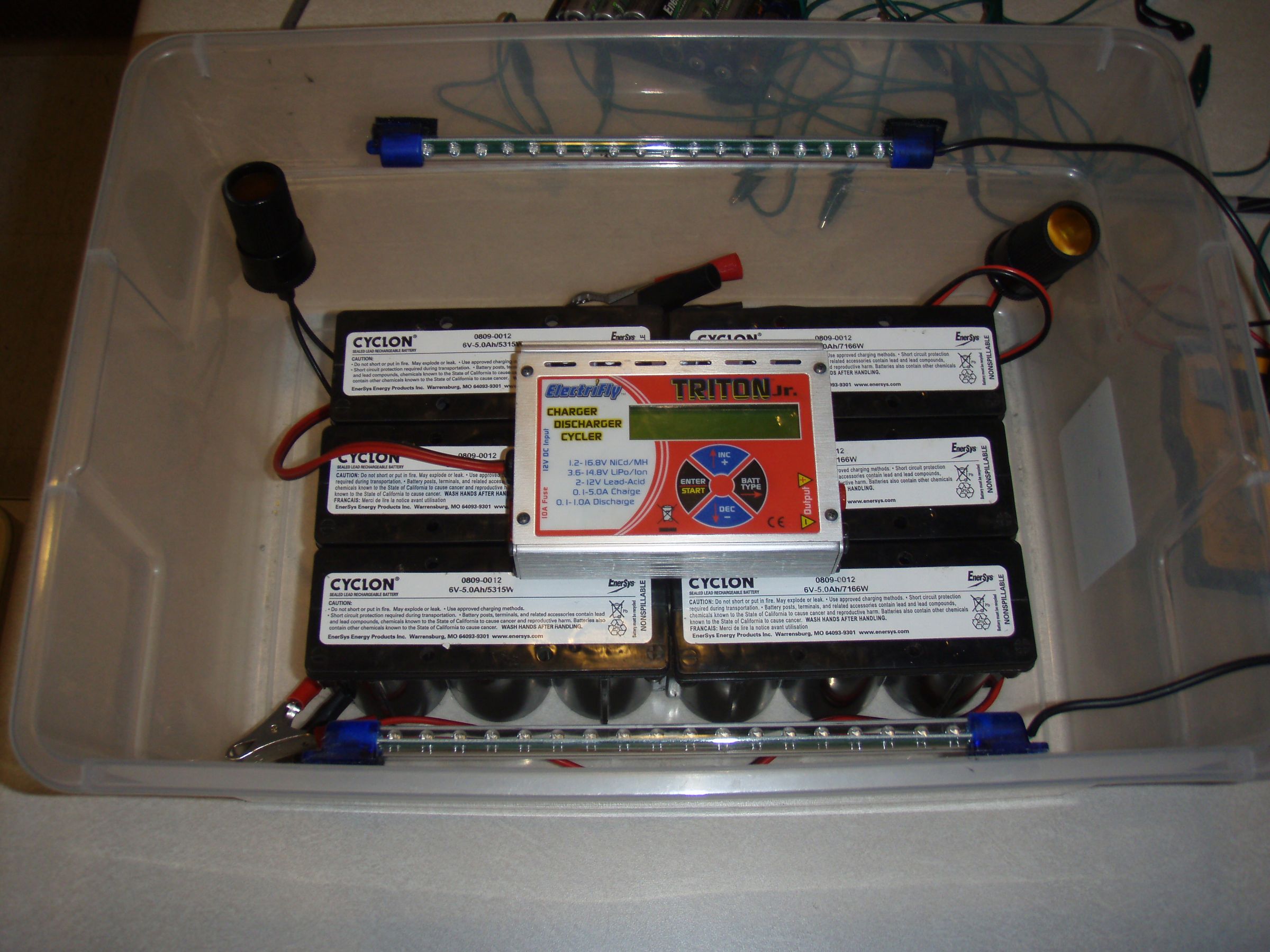 Building a Portable Power Station for Field Charging