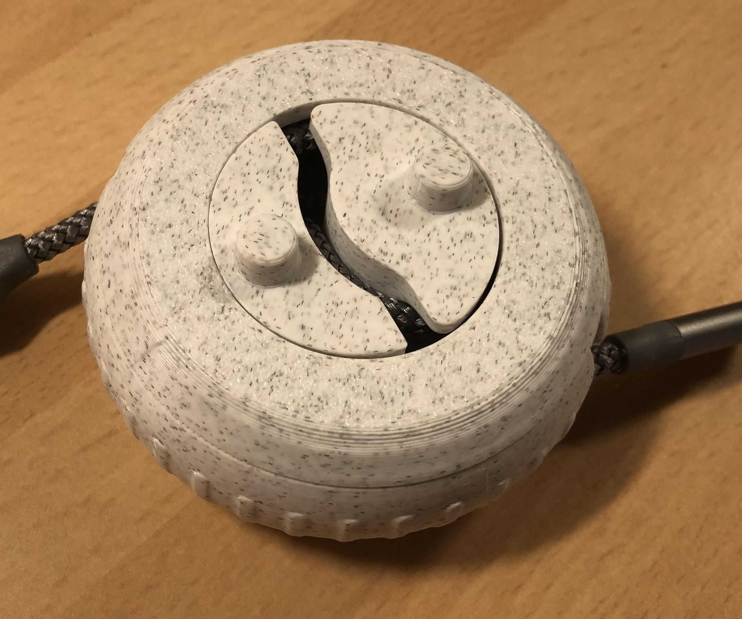 Cable/Cord Winder Print in Place Pucks Stack-able