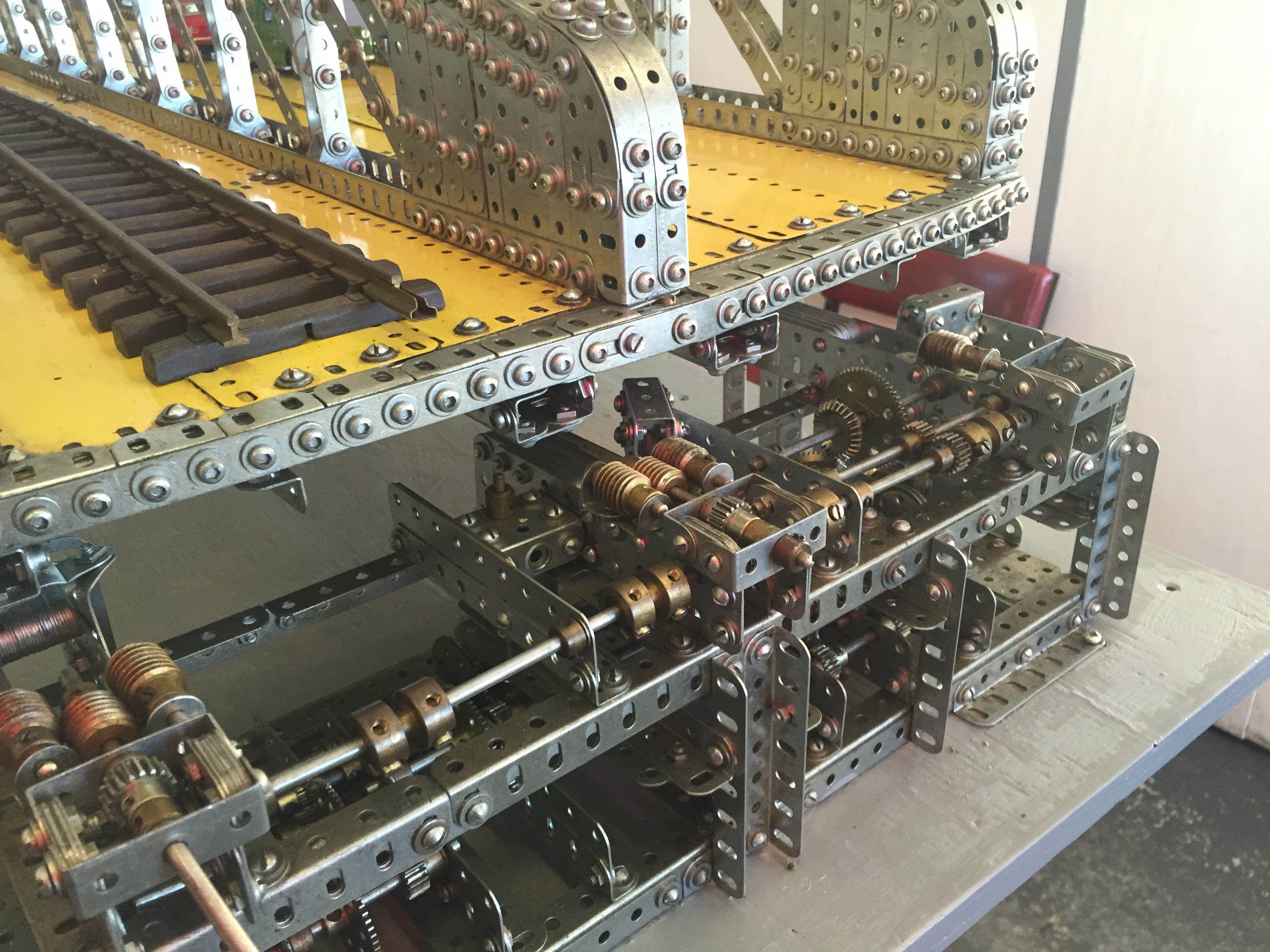 Scale Replica Swing Bridge Model