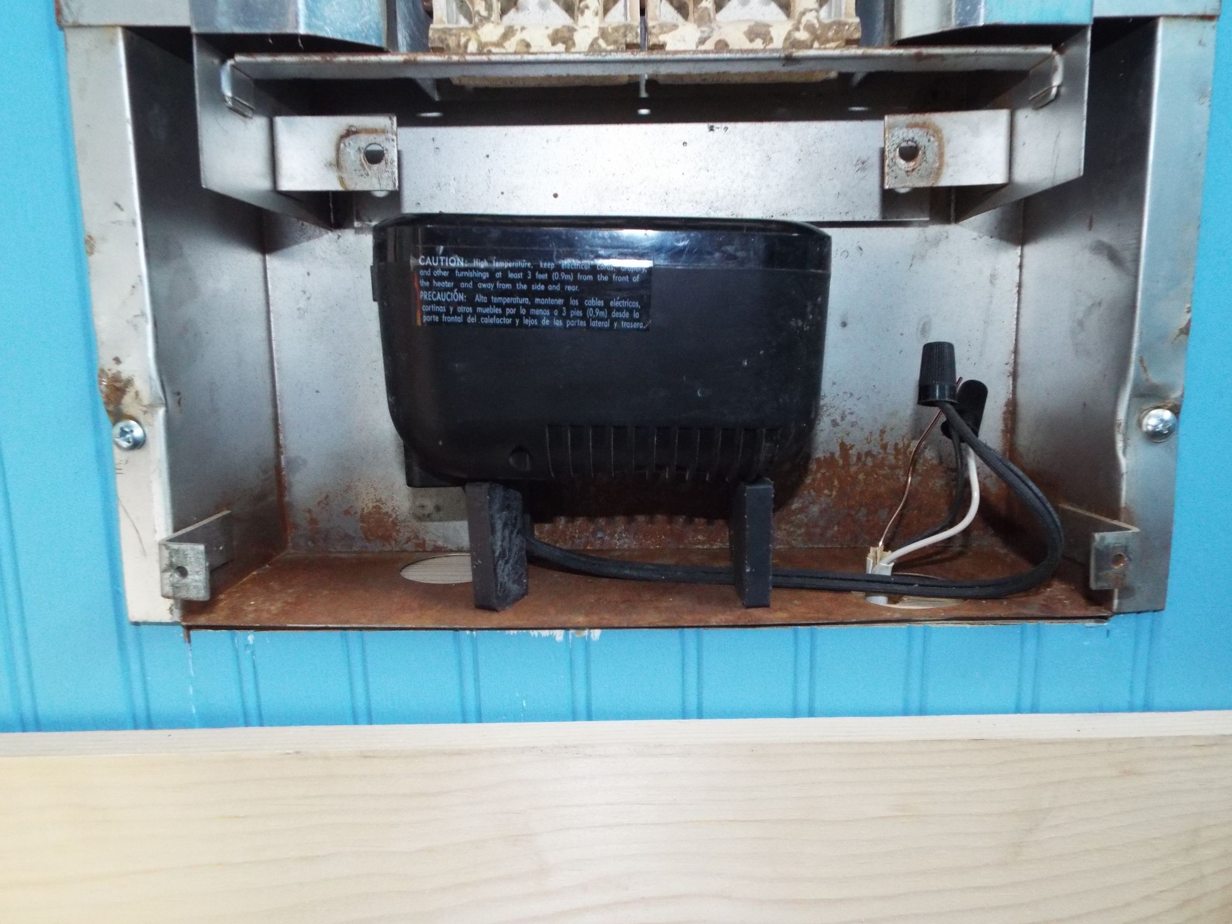 Convert Bathroom Gas Heater to Electric (UPDATED W/ Performance Data) 7 Steps (with Pictures