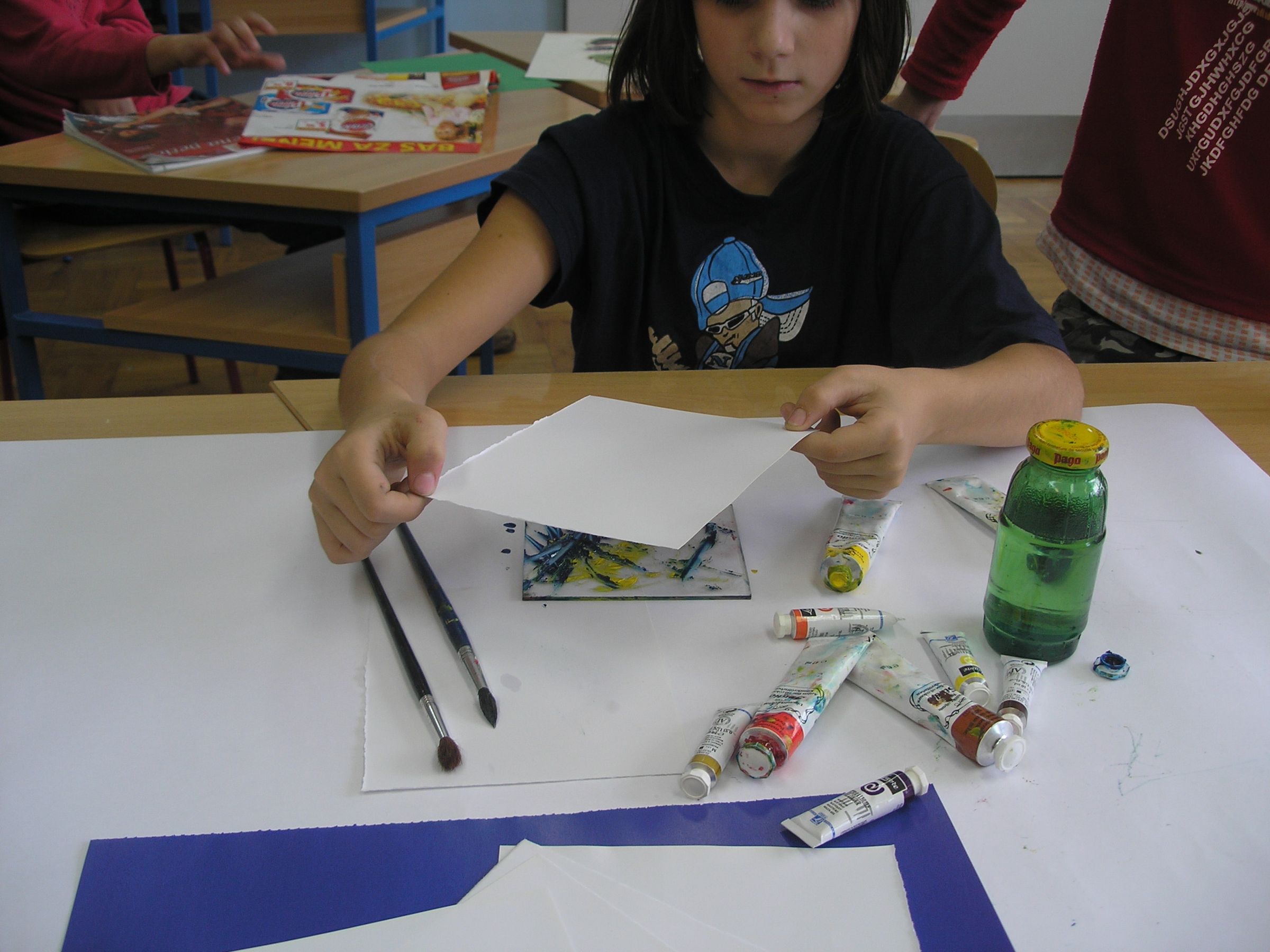 Monotype/Monoprint Tutorial for Beginners and Children : 8 Steps ...