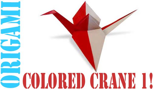 How to Make an Origami Double Coloured Tsuru (Japanese Peace Crane)!