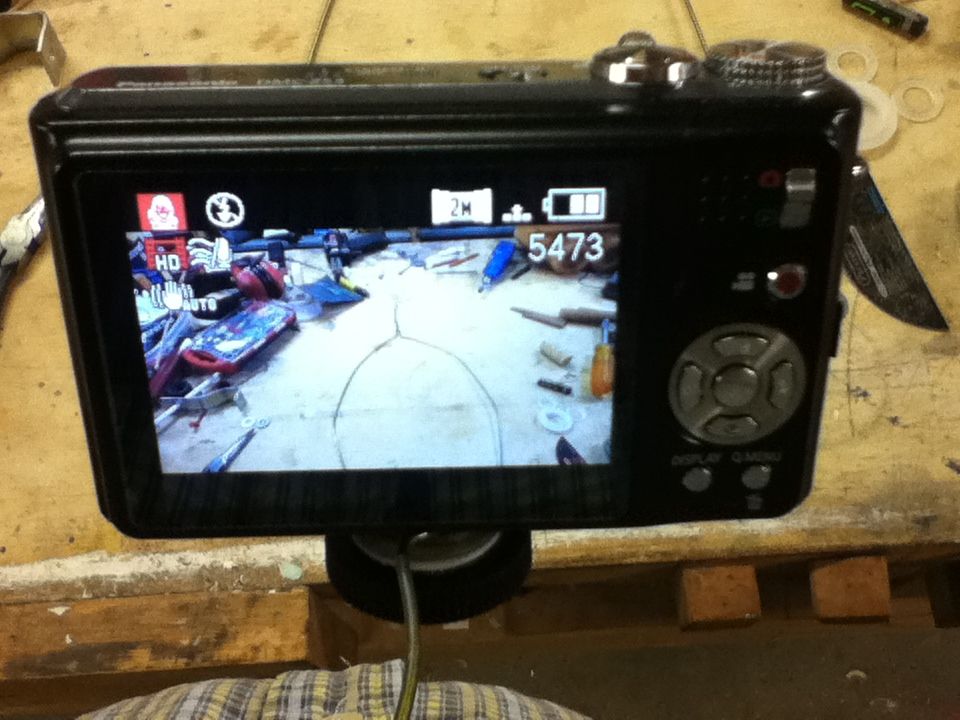 No Cost Camera Holder for Making Instructables