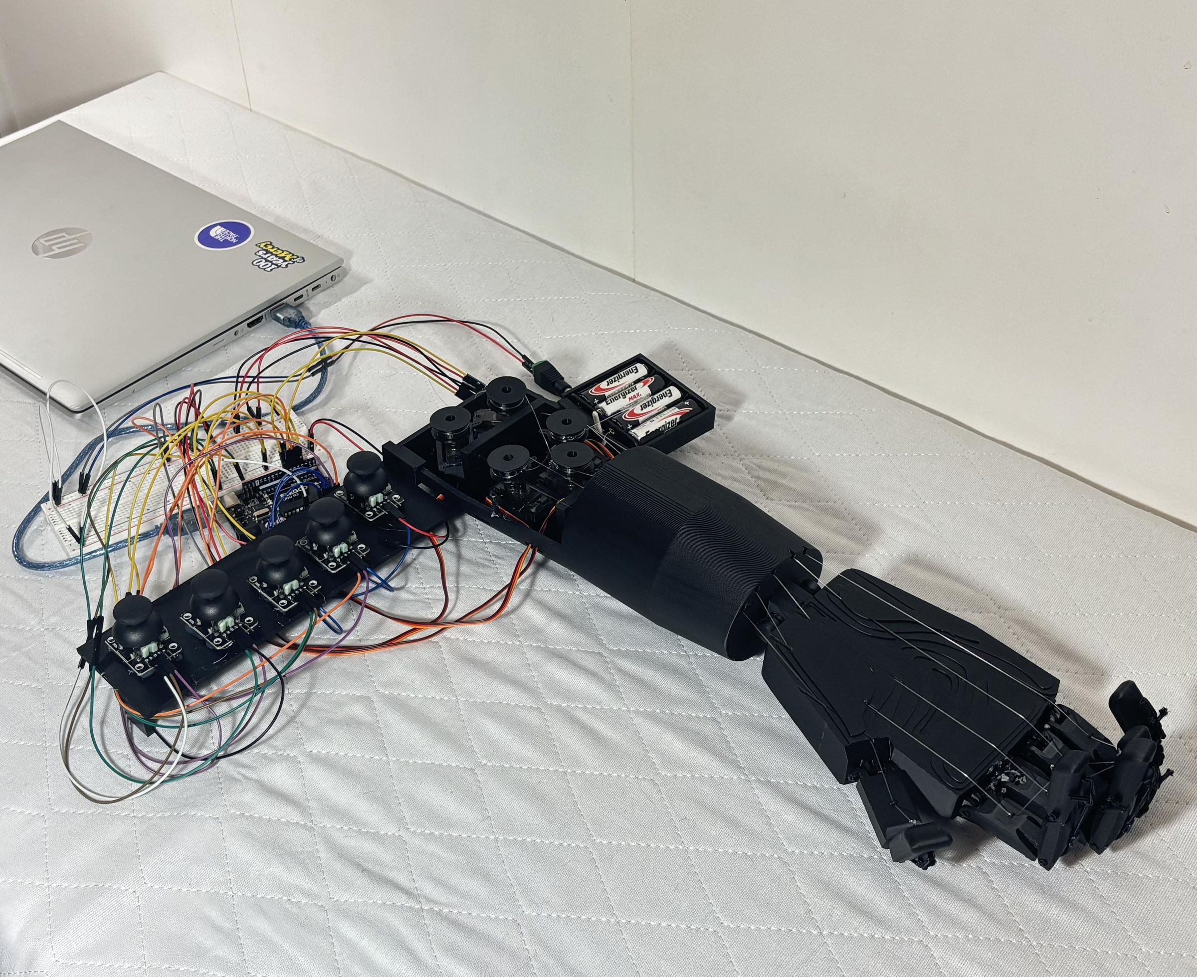 Animatronic Arm -- an Arduino Project