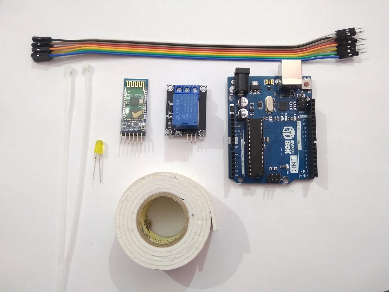 DIY Bluetooth Controlled Lights: Home Automation Using Arduino Uno : 4 ...