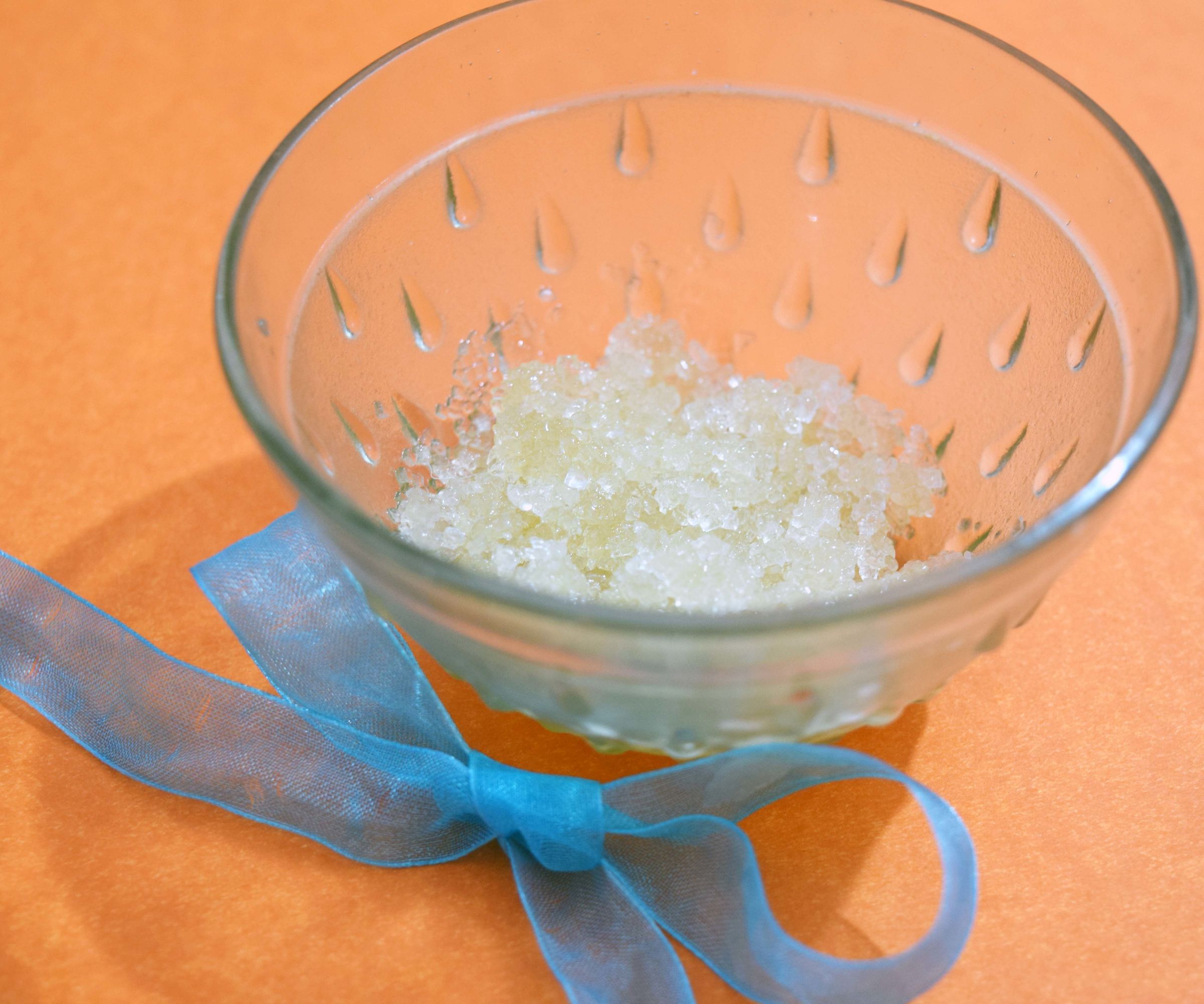 DIY Lip-Scrub