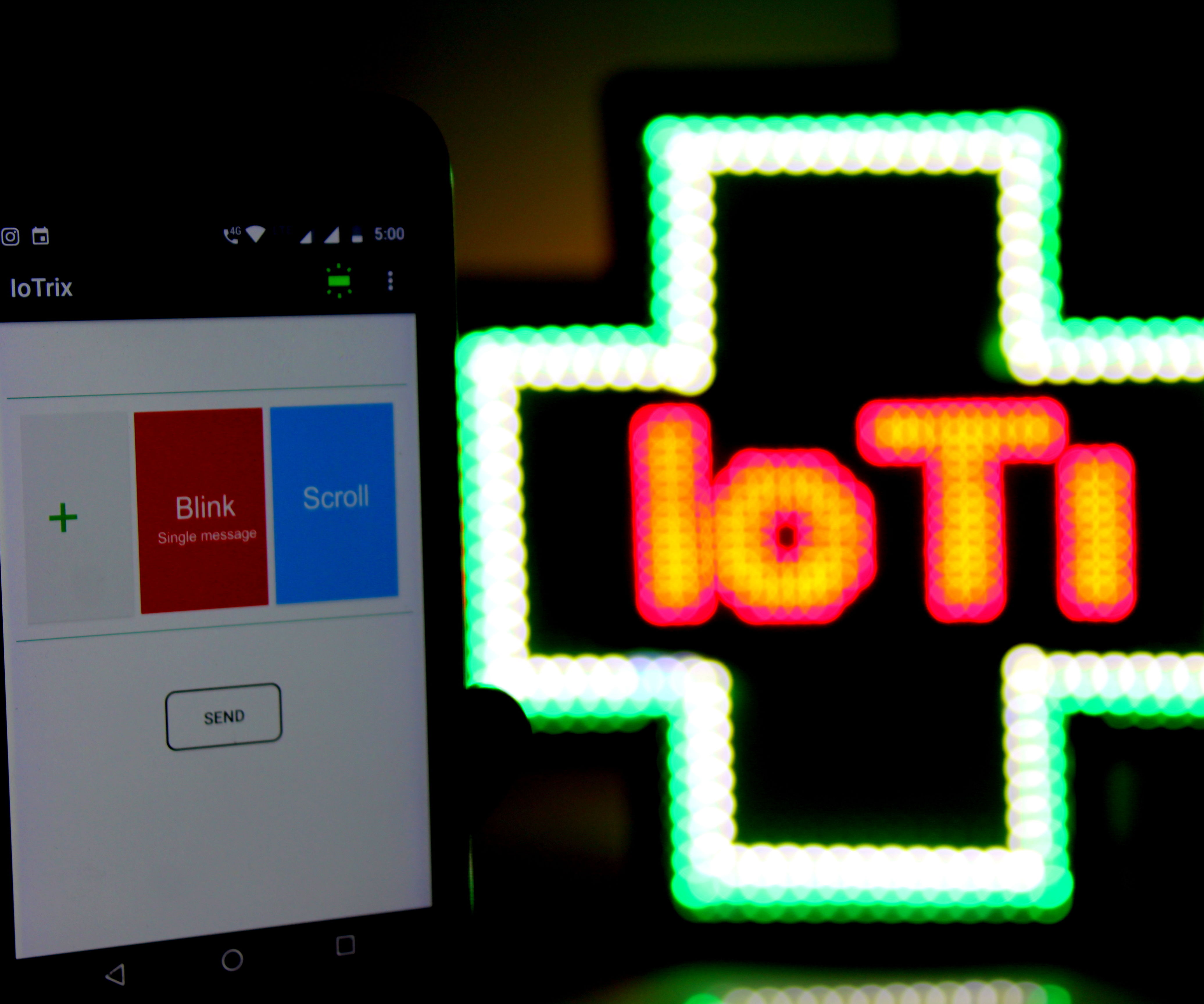 Iotrix(Smart Advertisement Led Board)