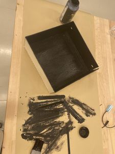 Paint the Box and Popsicle Sticks