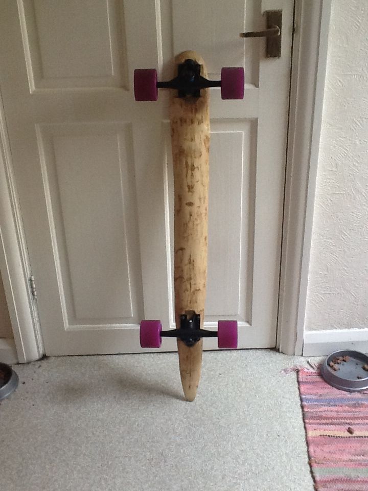 Home Made Longboard Finally Finished
