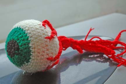 Crocheted Eyeball