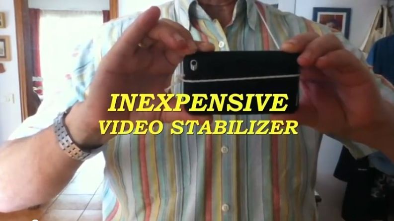 Inexpensive Video Stabilizer - THE STRING