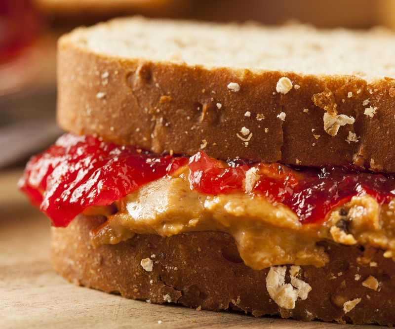 The Perfect Peanut Butter and Jelly Sandwich