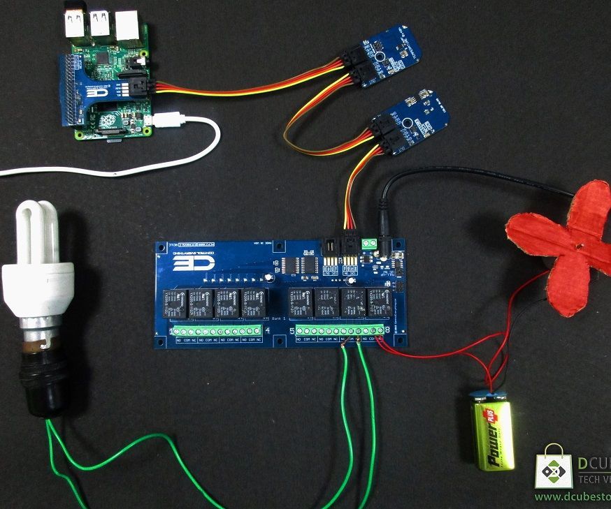 Home Automation With Raspberry Pi Using Relay Board