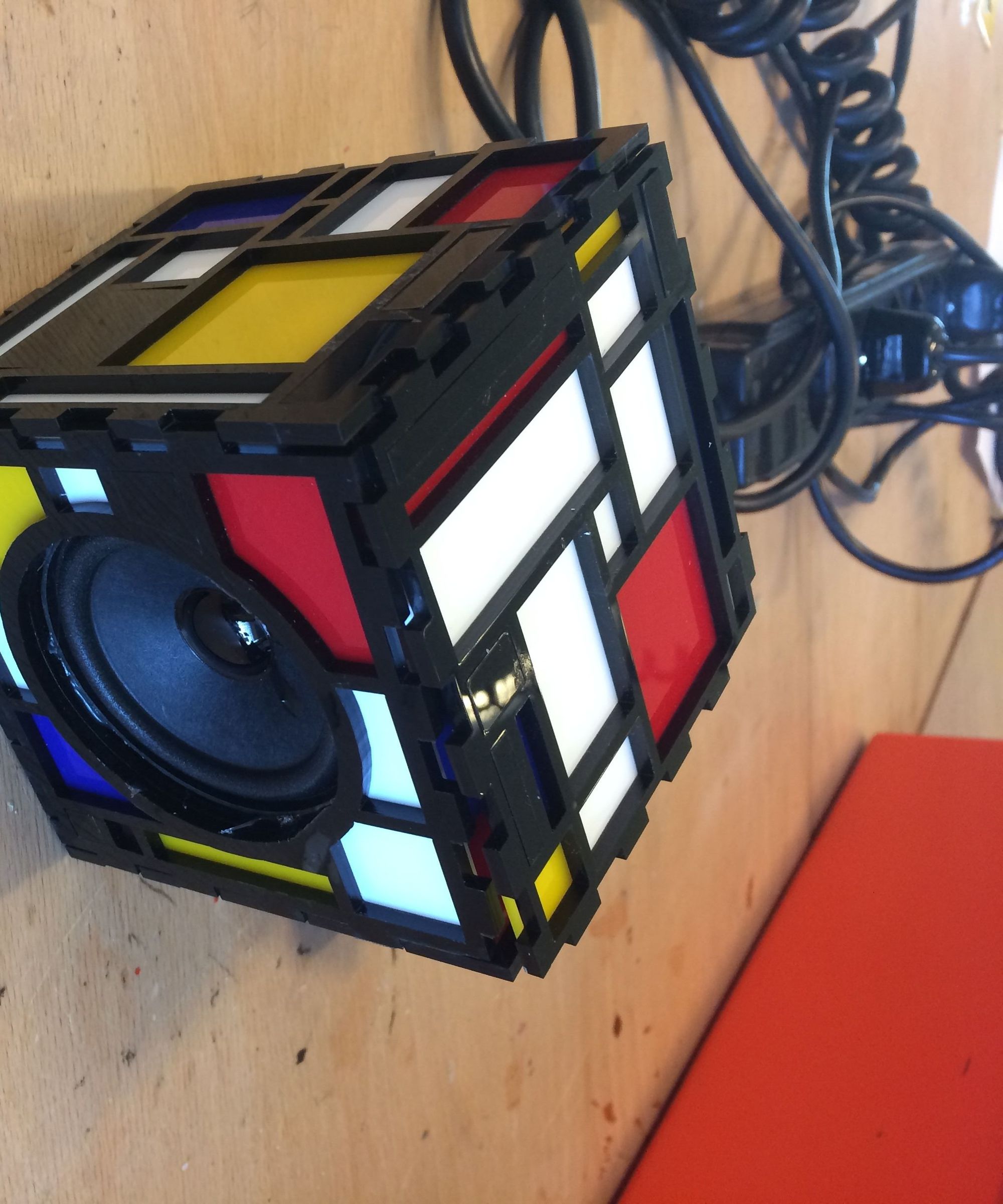 Piet Mondrian Inspired Speaker