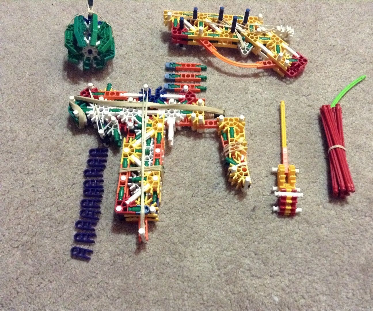 My Chosen K'NEX War Loadout