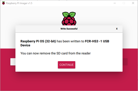 Run Raspberry Pi Imager and Format the SD Card