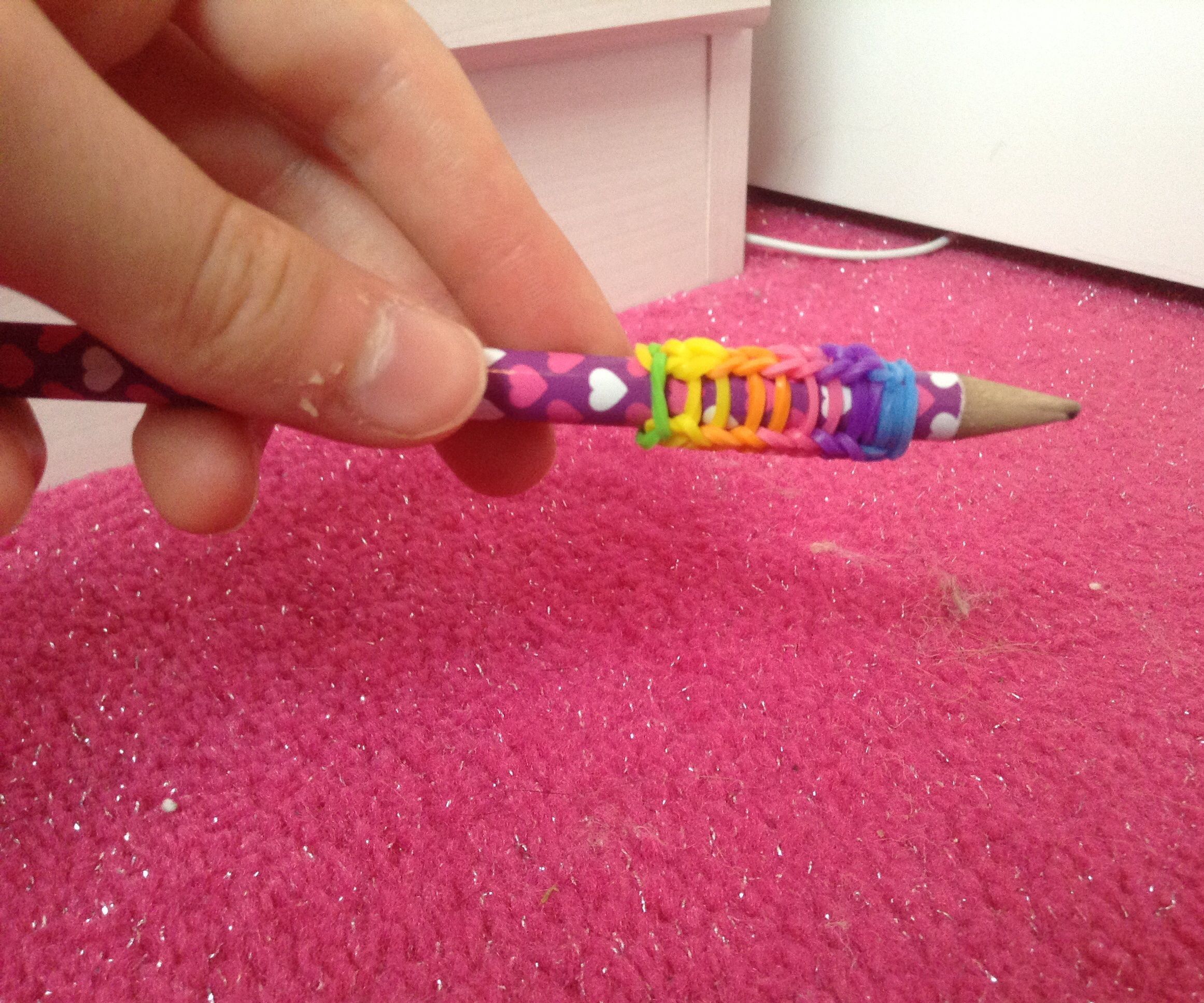 Multi Coloured Ladder Pencil Grip