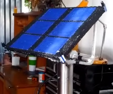  Seguidor Solar con motores a paso + Arduino