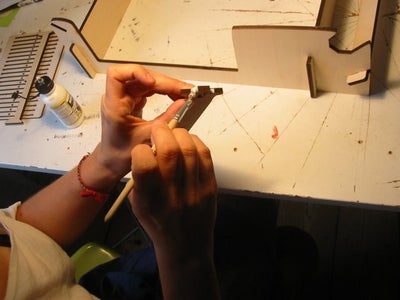 Glue That Cool Hex Back Roller Beam!